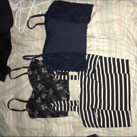 3 crop tops