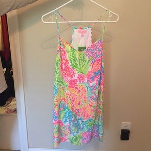 Lovers Coral dusk Lilly Pulitzer dress size small