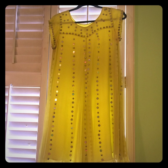 French connection mini dress with sequin detail - Picture 1 of 2