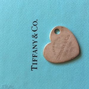 Tiffany and co heart charm