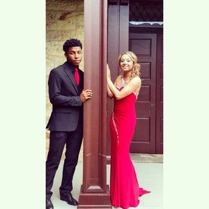 Beautiful Red Prom or Pageant Dress