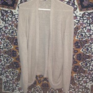 classic beige cardigan