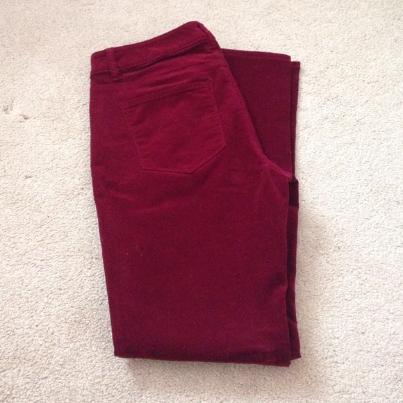 Maroon Pants