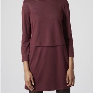 TOPSHOP Jersey Overlay Dress (Reposh!)