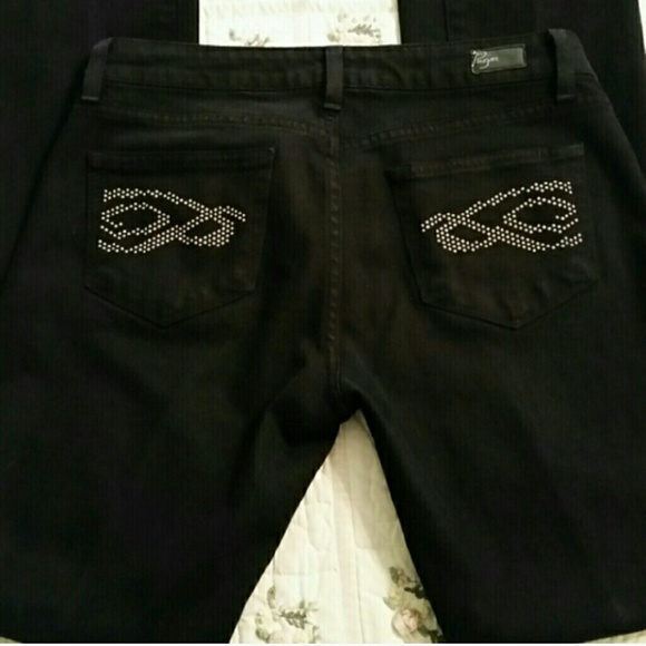 Paige Premium Denim Black Jeans size 29
