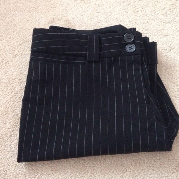 Pinstriped Work Pants
