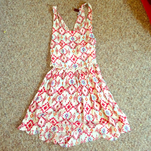 Bright design dress