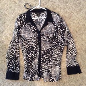 Plus Size Silky Blouse