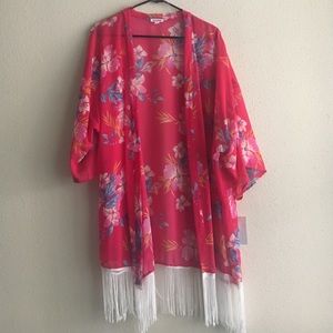 Floral kimono