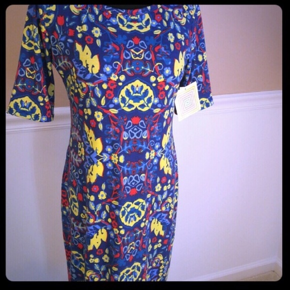 NWT LuLaRoe Julia Bodycon Midi Dress - Gorgeous!