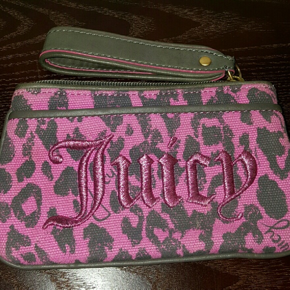 Juicy Couture Animal Print Wristlet