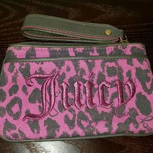 Juicy Couture Animal Print Wristlet