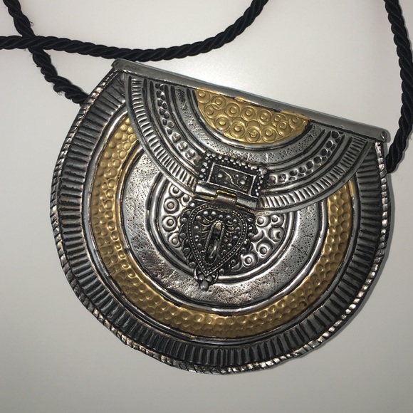 Free people metal purse