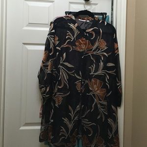 Long sleeve blouse
