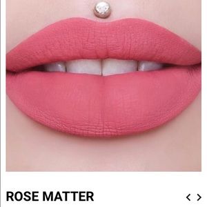 Jeffree Star liquid lipstick in rose matter.