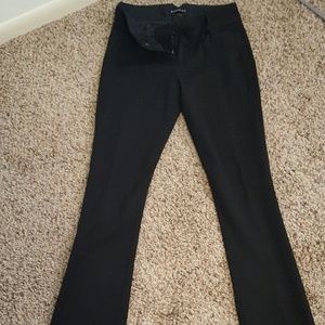 Express Black Columnist Dress Pants