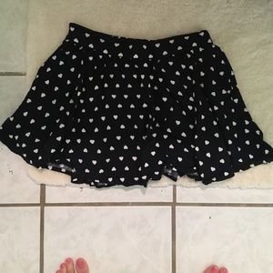 heart mini skirt!