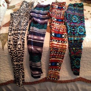 Printed leggings