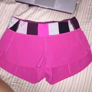 Lulu lemon running shorts