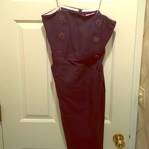 Lilly Pulitzer Strapless Dress. Worn once.