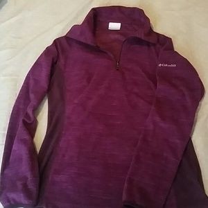 Purple Columbia zip up