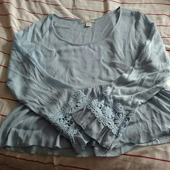 Baby blue long sleeve