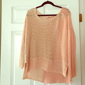 Free People salmon sweater