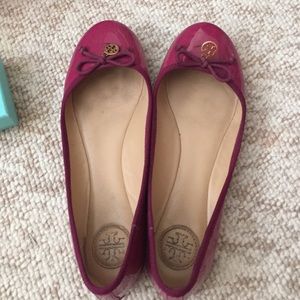 Hot pink Tory Burch ballet flats *AUTHENTIC*