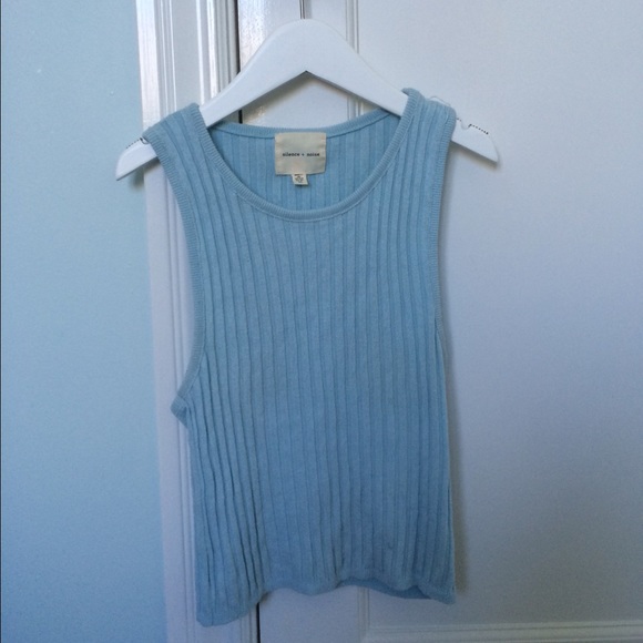 RARE Silence + Noise Urban Outfitters - Blue Tank