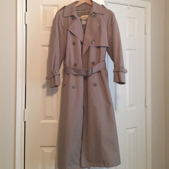 Women's Towne byLondon Fog Full-Length Trench Coat