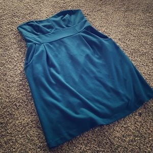 LC Lauren Conrad Strapless Mini Dress