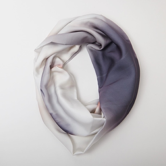 Accessories - Floral Watercolor Infinity Scarf