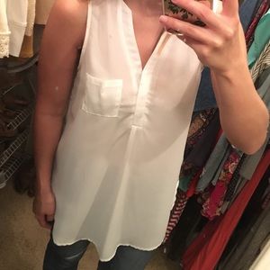 Umgee White Tank Tunic