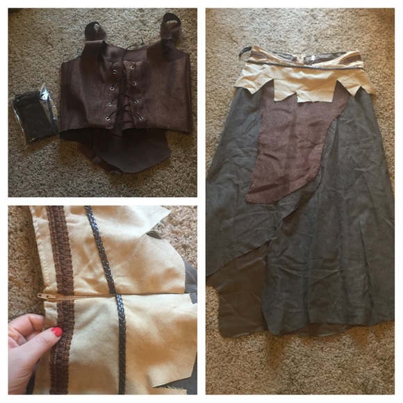 NWT! Daenerys Targaryen Dothraki Costume 👑🐲🐉 - Picture 3 of 4