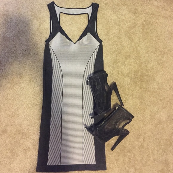 Bebe body con dress worn once