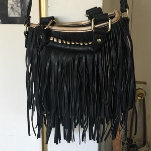 Fringe purse