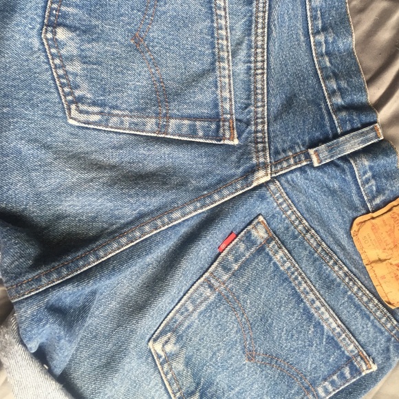 High Rise Shorts Levis