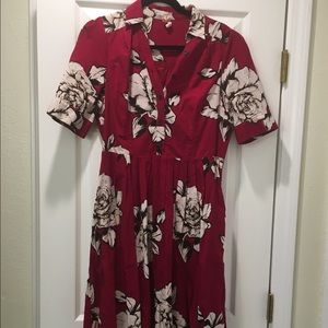 Anthropologie Maeve Dagmat shirt dress!!