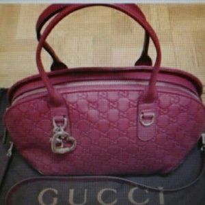 Authentic  Gucci Red Leather Purse