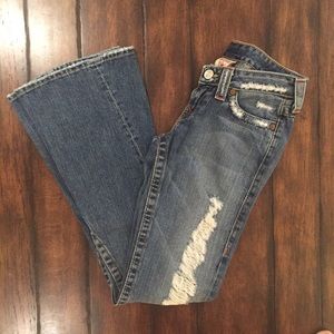 NWOT True Religion Joey Vintage Rigid Jeans