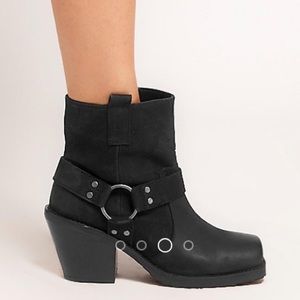 1 day left! ASOS leather western boot square toe