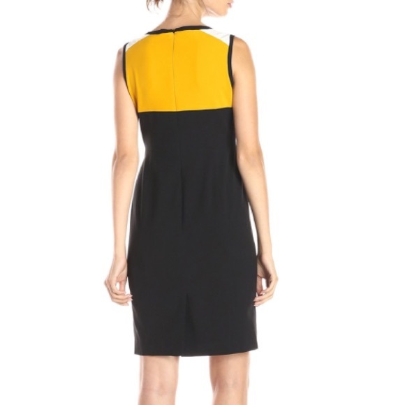 NWT Nine West Colorblock Shift Dress size 4 - Picture 2 of 4