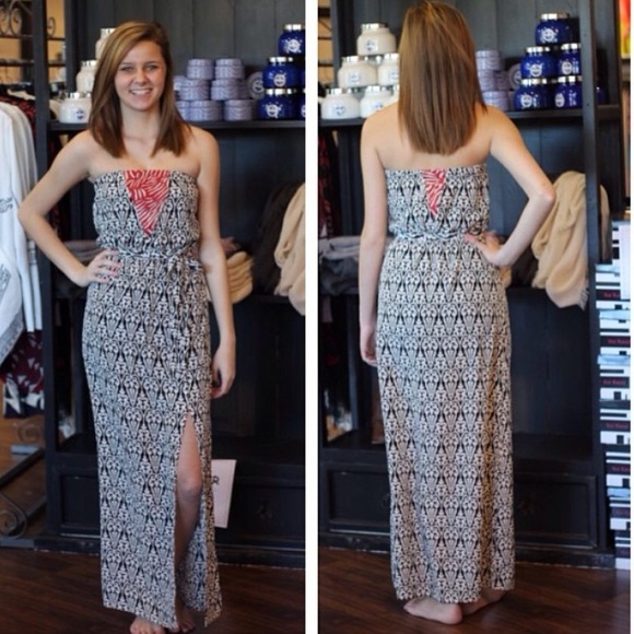 A maxi dress