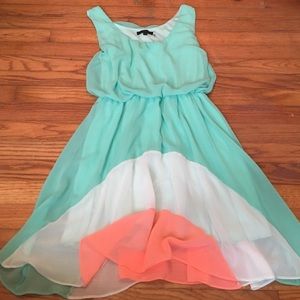 Mutli colored dress