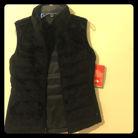 North Face insulated black vest