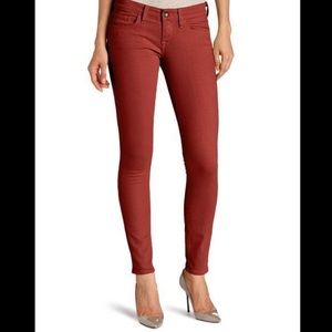 Red Skinny Jeans