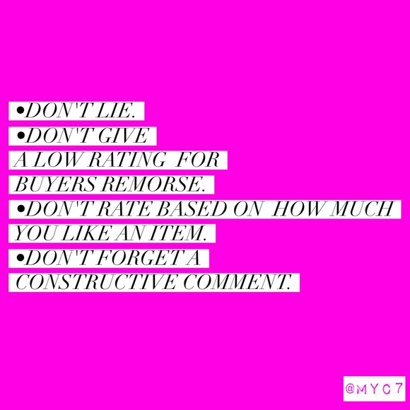 How to Properly Rate a Purchase - Picture 3 of 4