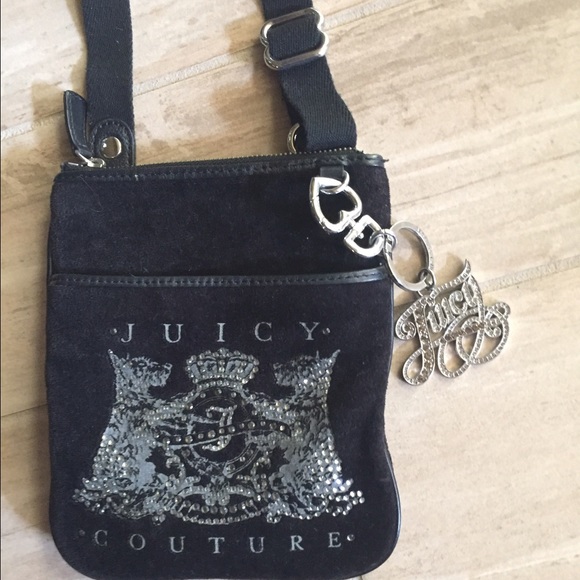 Juicy Couture Crossbody Bag, Black and Silver - Picture 4 of 4