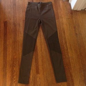 Ribbed Moto leggings