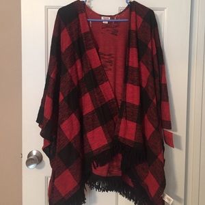 Plaid kimono